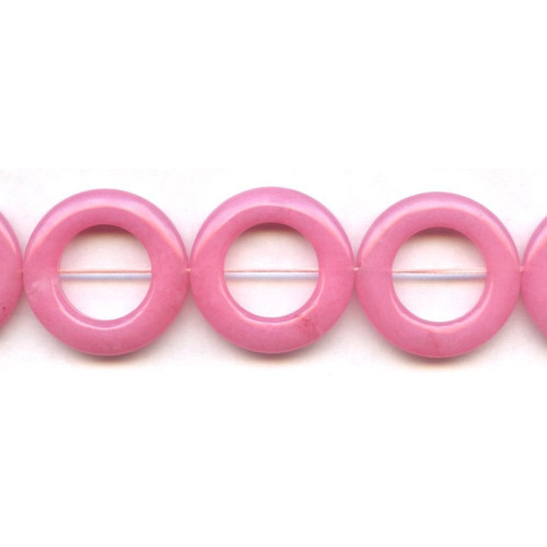 308-1095 Pink Jade <br>30mm Donut