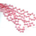308-1110 Pink Jade <br>7x7 Diamond Briolette