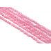 308-1117 Pink Jade <br>8mm Faceted Coin