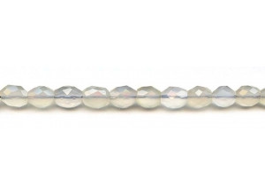Dyed Chalcedony 8x Faceted Flat Oval