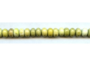 Yellow Turquoise 10mm Rondell