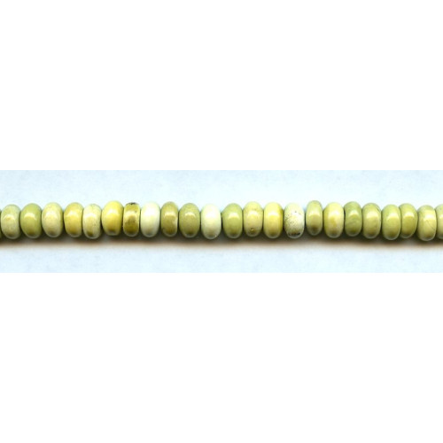 314-1047 Yellow Turquoise <br>8mm Rondell