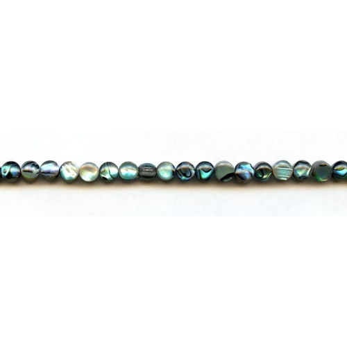 318-1082 Dyed Abalone <br>5mm Dime