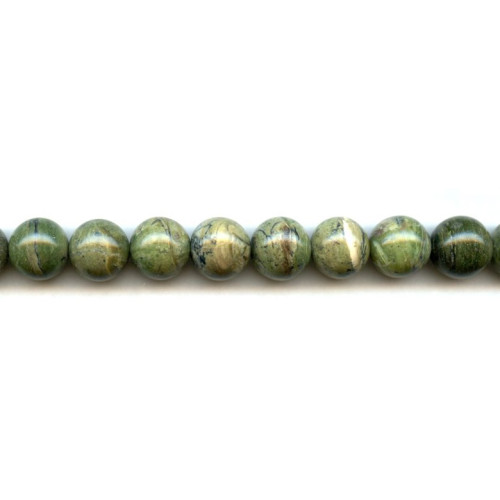 100-0486 Green Opal <br>12mm Round