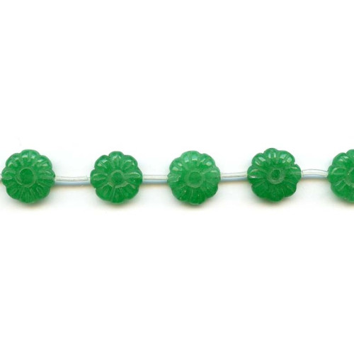 328-1031 Emerald Jade <br>15mm Flower