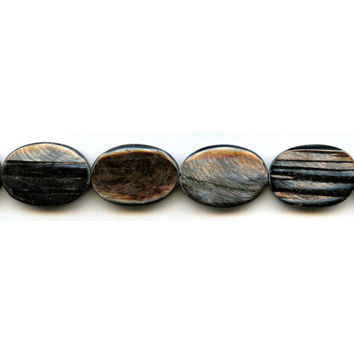 332-1015 Hypersthene <br>18x25 Flat Oval