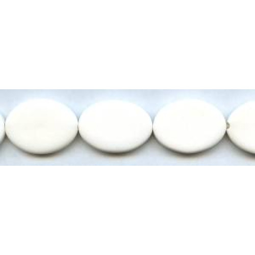 333-1009 White Agate <br>22x30 Flat Oval
