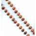 341-0048 Crab Fire Agate <br>15x20 Teardrop Briolette