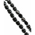 343-0003 Black Obsidian <br>25x30 Waved Flat Oval
