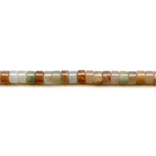345-0013 Red Hematoid Quartz <br>8mm Wheel