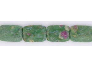 Ruby in Fuchsite 18x25 Flat Rectangle
