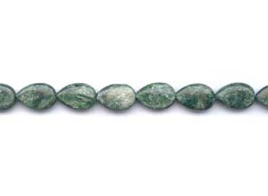 Ruby in Fuchsite 10x15 Flat Pear