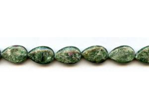 Ruby in Fuchsite 13x18 Flat Pear
