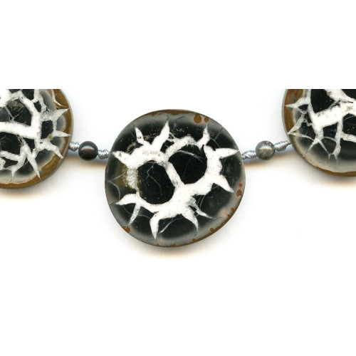 353-0006 Septarian Nodule <br>30-36x Fancy Drop