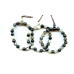 354-0058 Black Sardonyx <br>8mm Power Beads Bracelet