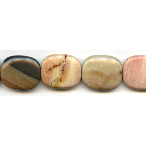 359-0017 African Agate <br>24x28 Flat Rectangle