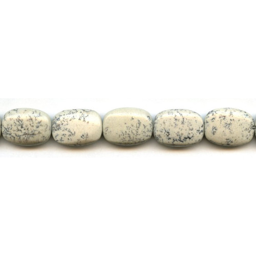 362-0020 Black Spot Jasper <br>15x20 Flat Rectangle