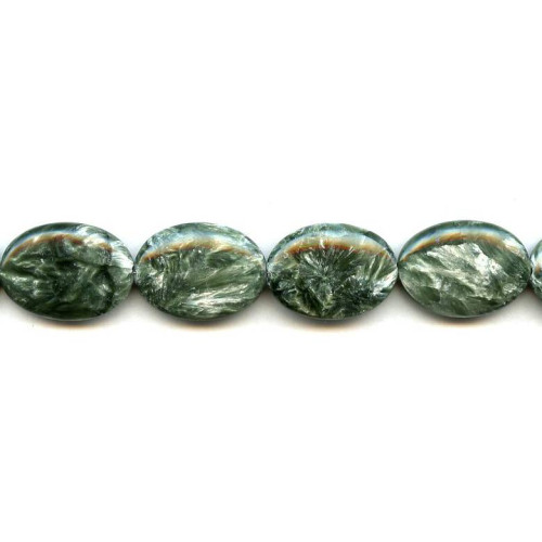 363-0009 Seraphinite <br>18x25 Flat Oval