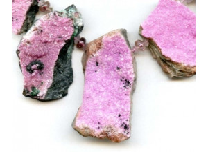 Cobaltoan Calcite 32-62x Drusy Drop