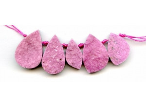 Pink Cobaltoan Calcite 20-26x Drusy Drop