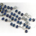 401-0046 Drusy Agate <br>10x14 Flat Pear Drop