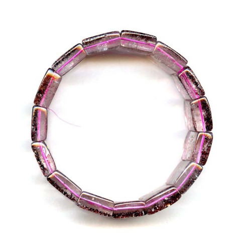 L4249-027D Super Seven Quartz <br>20mm Bracelet