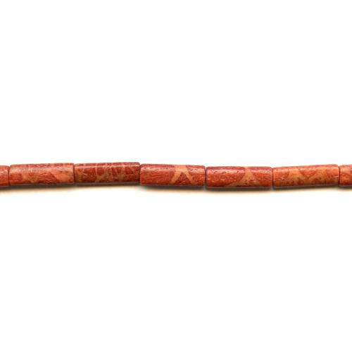 511-1202 Sponge Coral <br>6x18 Oval Tube
