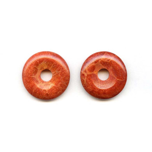 511-1276 Sponge Coral <br>30-35mm Donut Pie