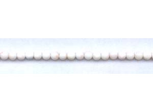 White Coral 6mm Round