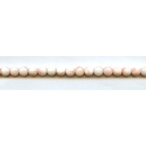 100-0733 Pink Coral <br>6-6.5mm Round