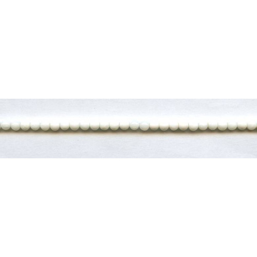 100-0752 White Coral <br>4mm Round