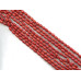 519-1208 Dyed Coral <br>5x10 Oval Rice