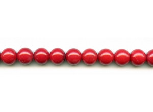 Dyed Coral 10mm Round