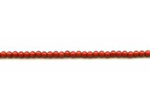 Dyed Coral 4-4.5mm Round