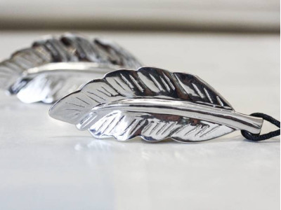 Sterling Silver 57x20 Pendant