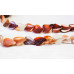 100-0596 Natural Carnelian <br>18-22x Leaf
