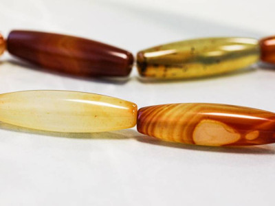 Natural Carnelian 16x55 Barrel Oval