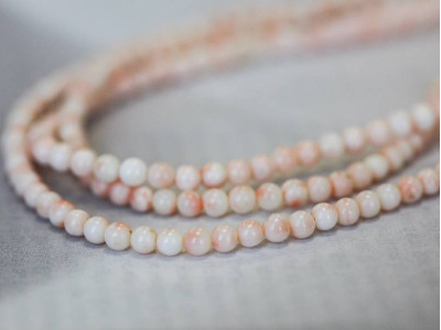 Pink Coral 4mm Round