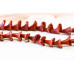 101-2526 Matte Red Jasper <br>10-13x Flower