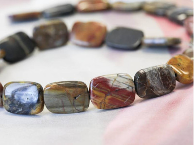 Wooden Jasper 13x18 Flat Rectangle