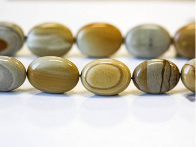Owyhee Sunset Jasper 16-18x Flat Oval