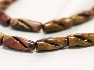 Autumn Jasper 8-10x Carved Oval