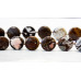 101-3577 Matte Outback Jasper <br>17-19mm Dime