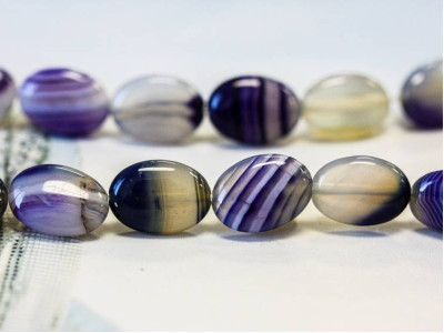 Dyed Agate 10x14 Flat Oval