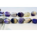 102-0448 Dyed Agate <br>10x14 Flat Oval