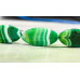 102-0470 Green Stripe Agate <br>25x50 Flat Oval