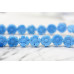 103-0024 Dyed Blue Jade <br>10mm Flower