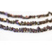 104-0134 Plated Rock Crystal <br>7-8mm Faceted Chips
