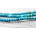 107-0072 Imitation Turquoise <br>4mm Rondell