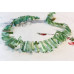 111-1374 Green Tourmaline <br>7-23x Rough Needle Drop